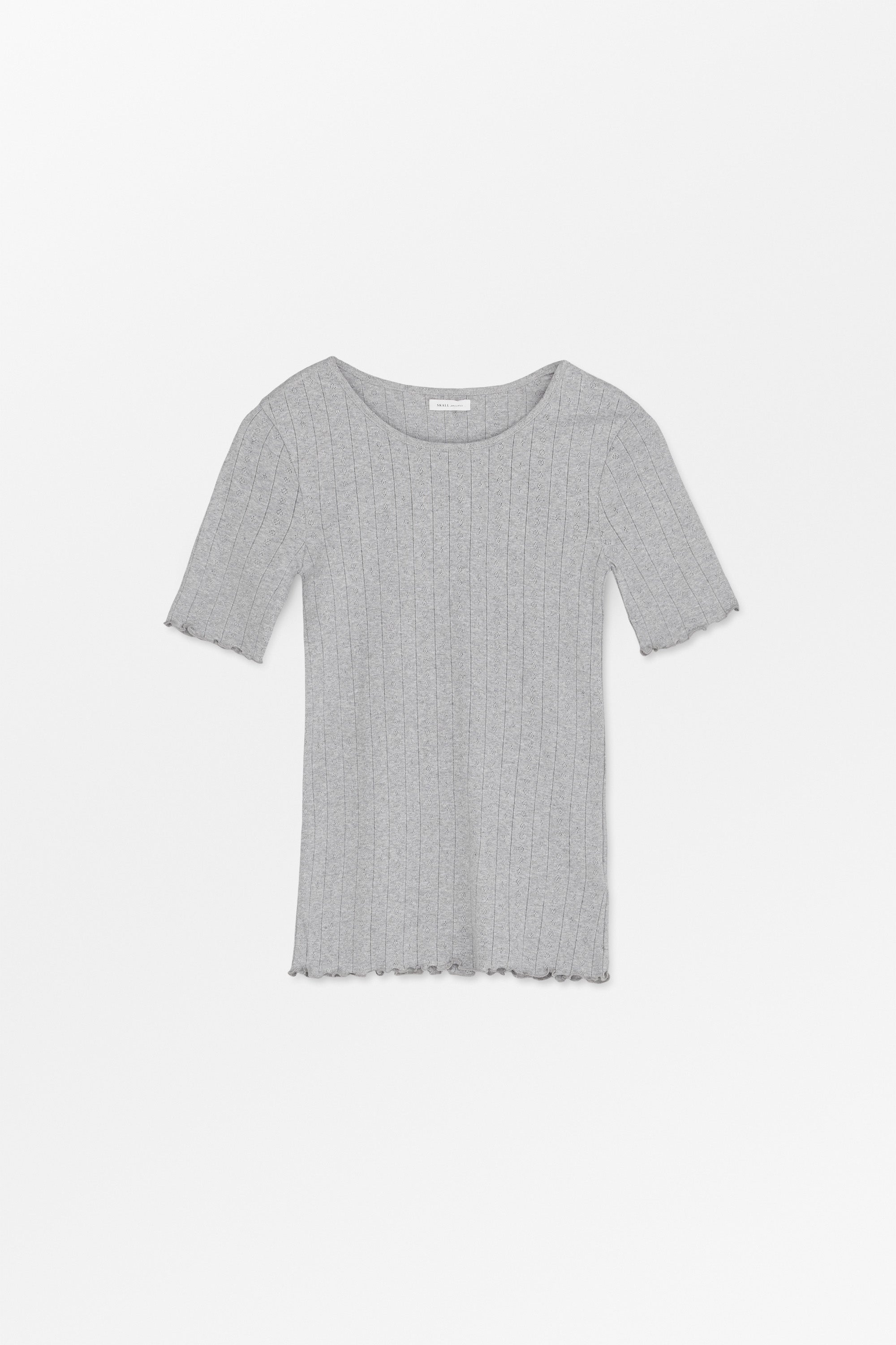 Skall Studio Edie tee T-shirt Grey melange
